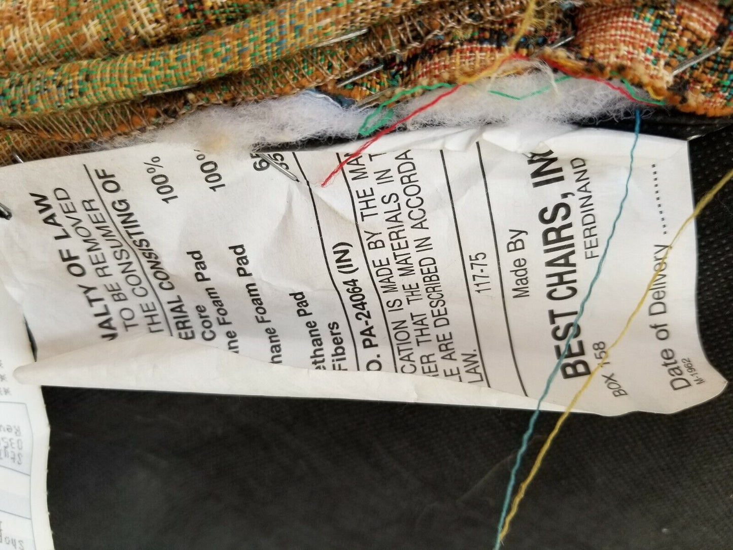 Pair of African Safari Style Accent Dining Armchairs by BEST CHAIR COMPANY