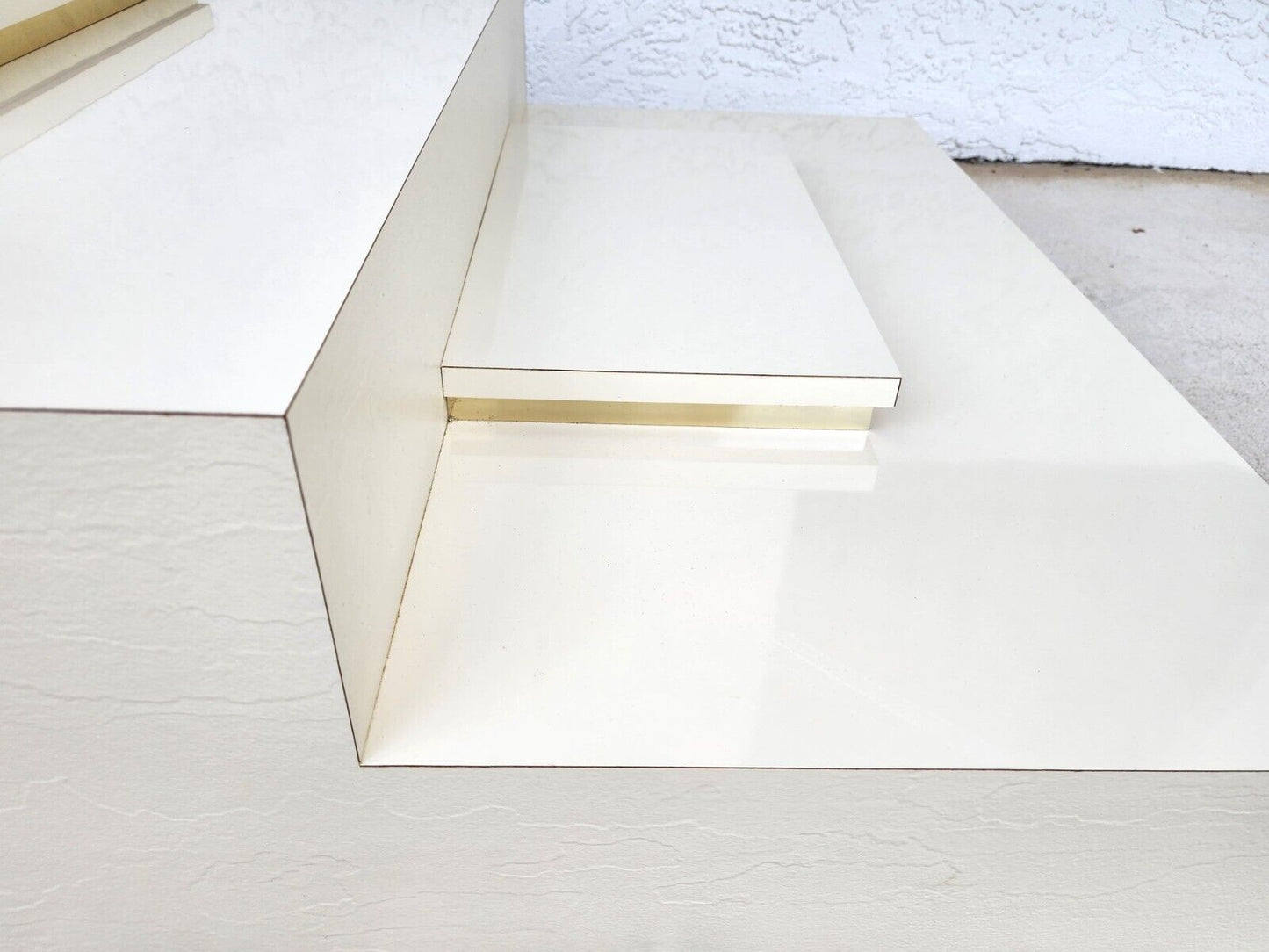 Vintage Coffee Table Mid Century Modern Laminate Low Profile
