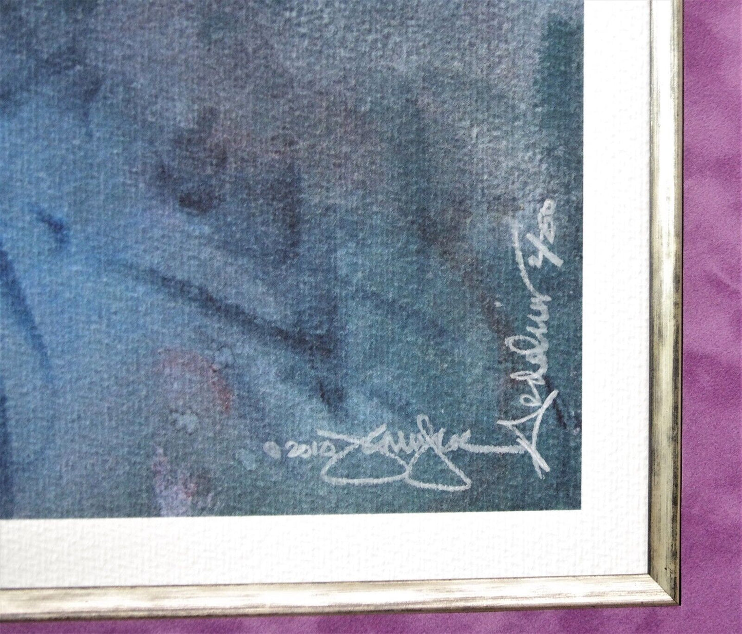Beautiful Palm Beach Estate High End Signed & Numbered 2/250 Abstract Serigraph