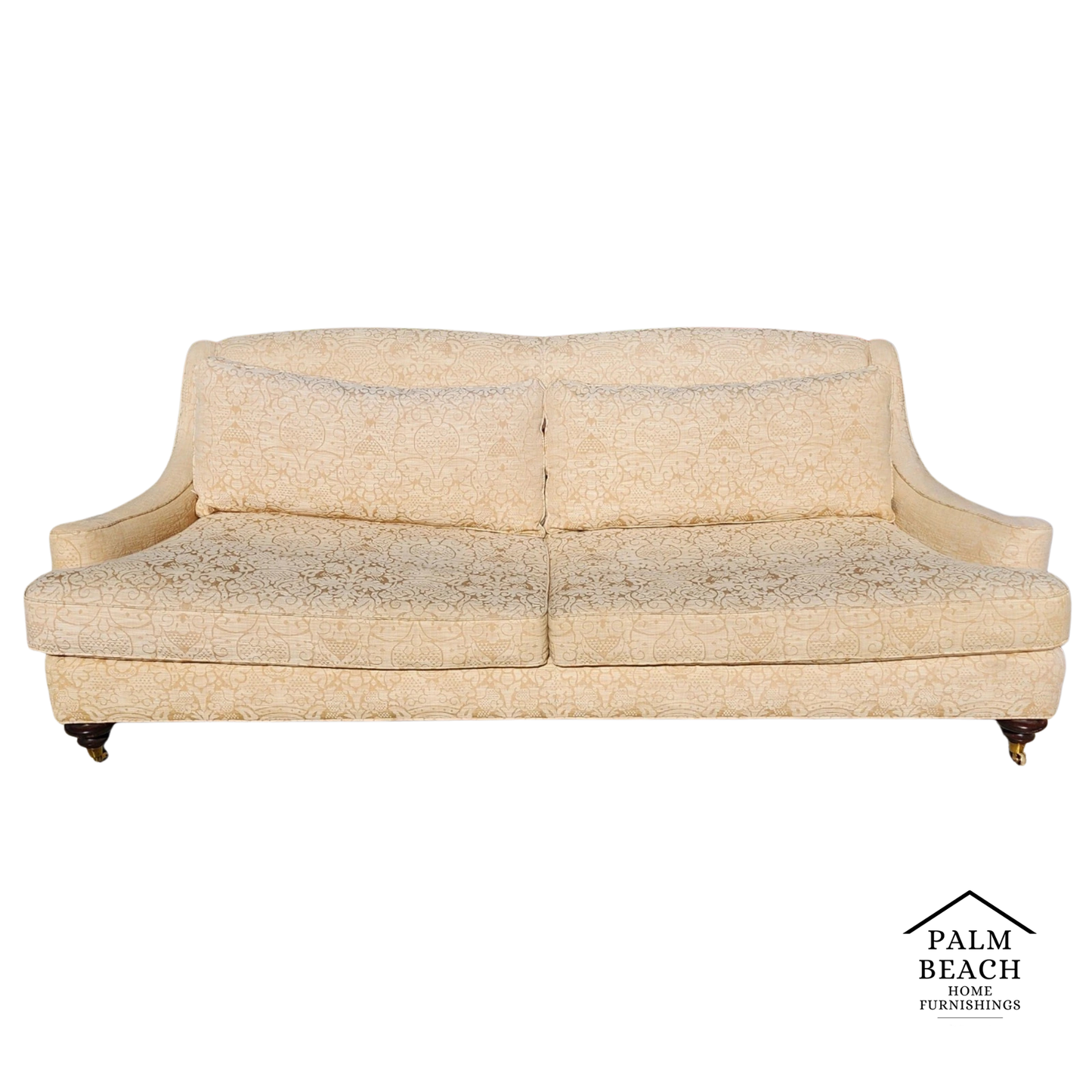 Ralph Lauren English Sofa Damask Brocade Fabric