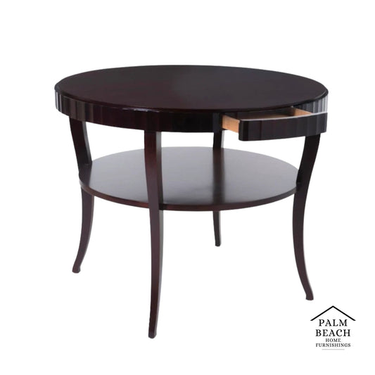 Barbara Barry Fluted Edge Table by Baker