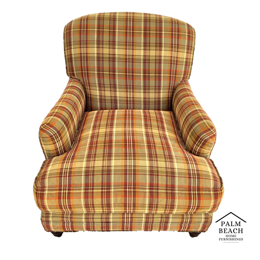 Century Furniture English Library Reading Lounge Armchair
