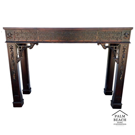 Chinese Chippendale Console Table