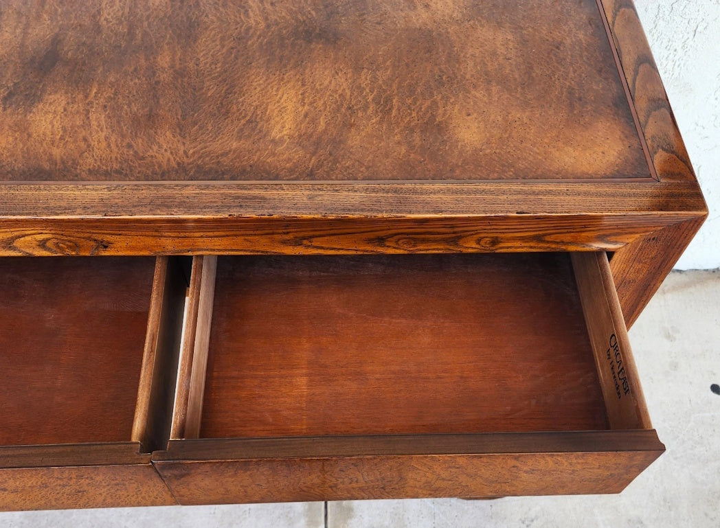 Henredon Circa East Console Table Bar Desk