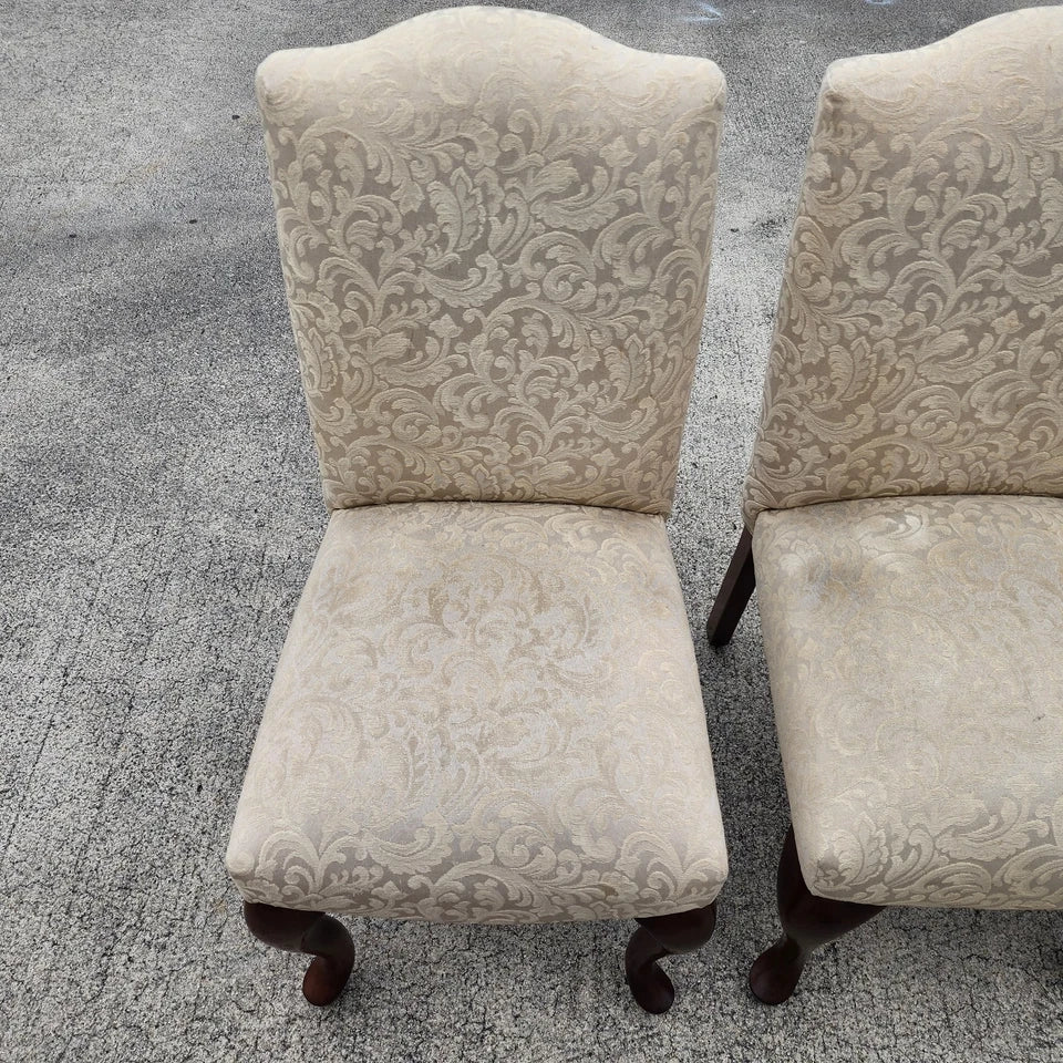 Queen Anne Dining Chairs by Bombay Company Set of 5