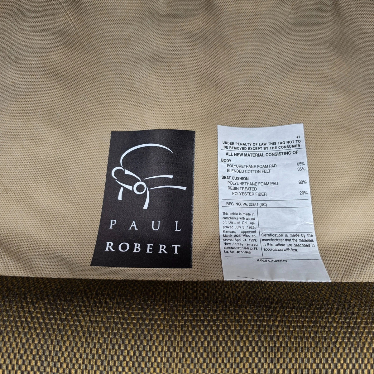 Paul Robert English Roll Arm Swivel Club Chair Skirted Lounge Olive Green