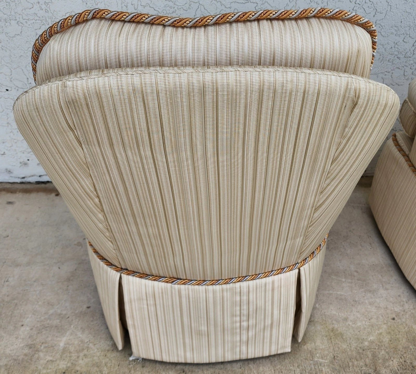 Vintage Club Chairs Swivel Rockers Set of 2