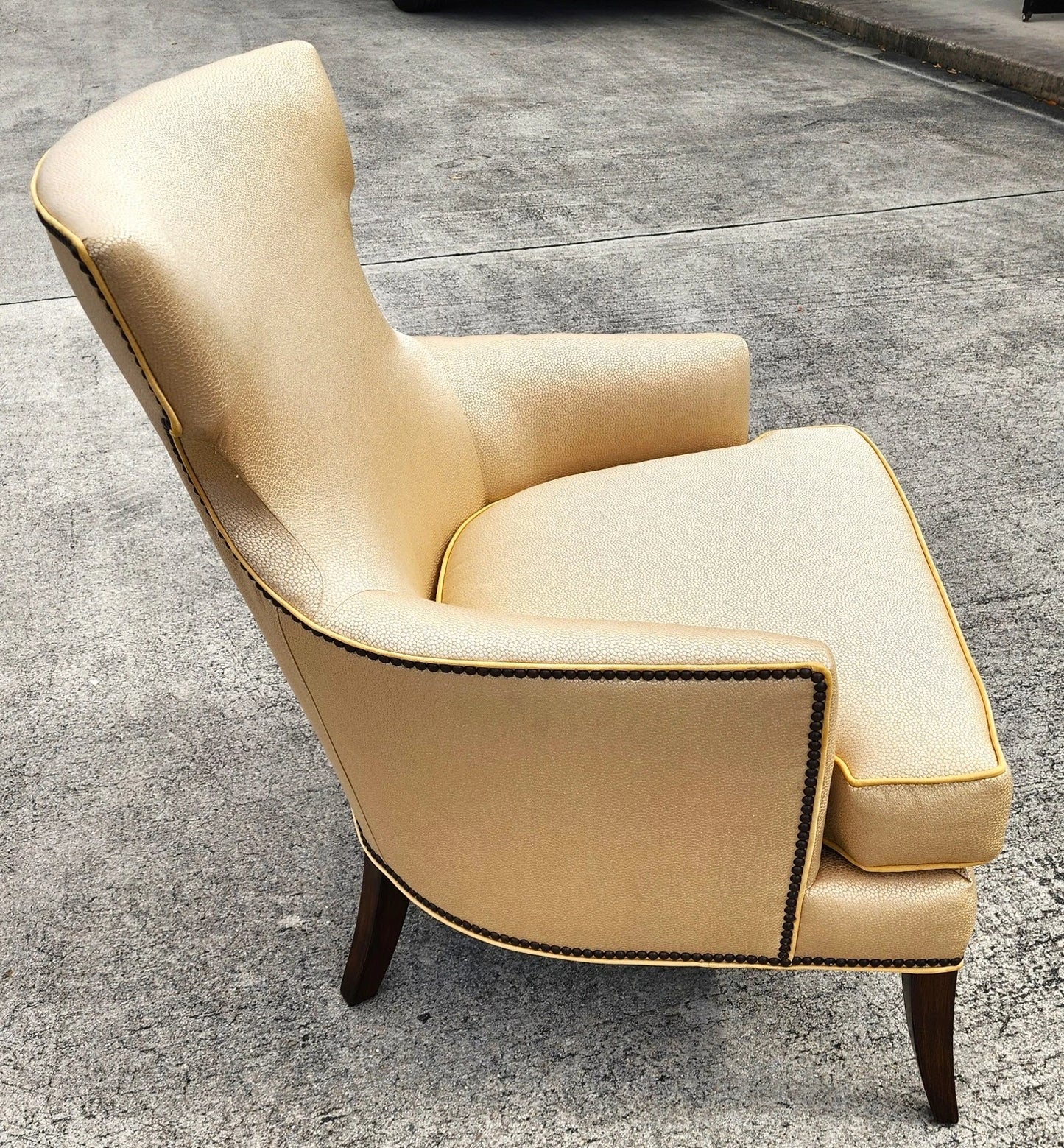 MCM Wingback lounge Chair by Stanford Furniture Co