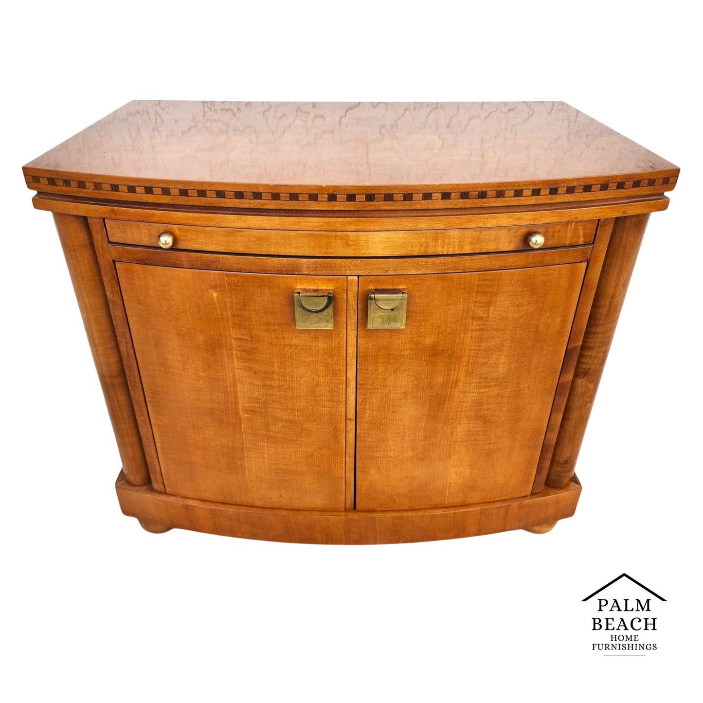 Hickory White Genesis Collection Biedermeier Nightstand Side Table