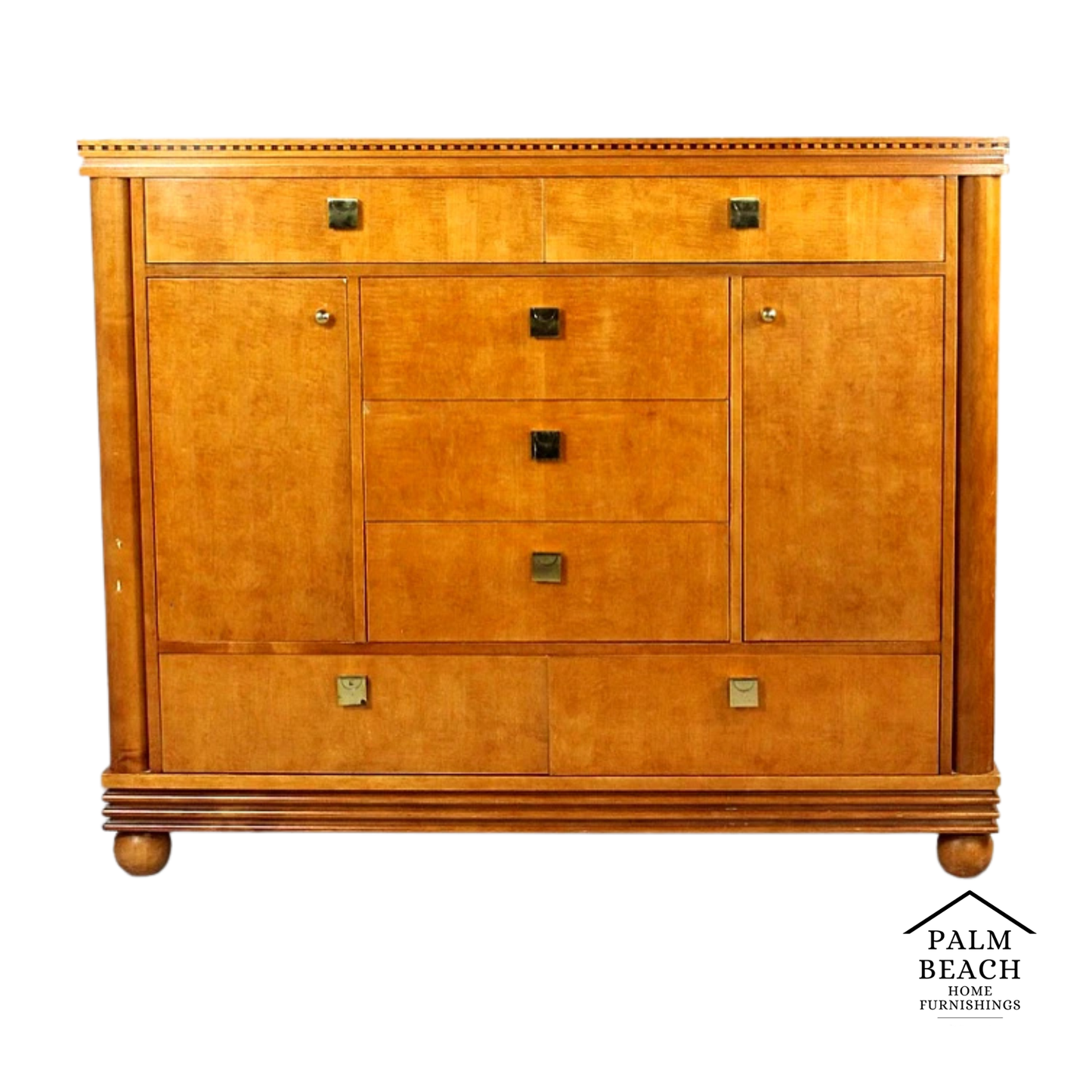 HICKORY WHITE BIEDERMEIER Dresser Cabinet TV Stand from GENESIS COLLECTION