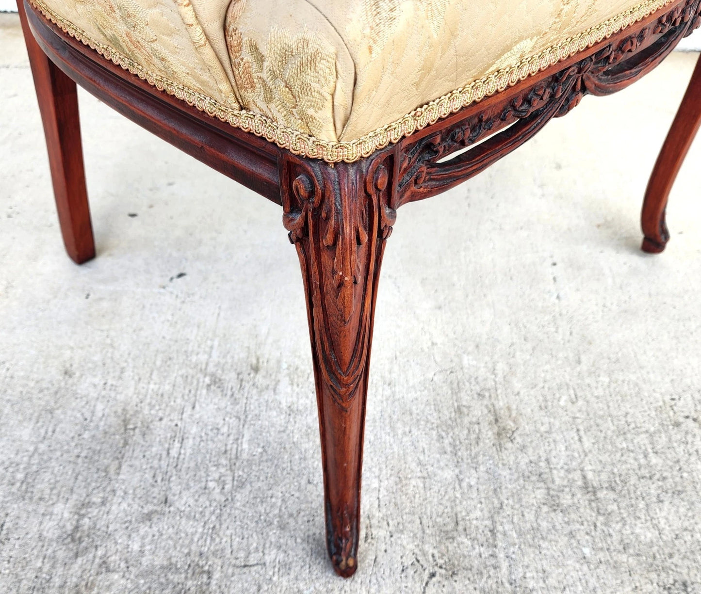 GROSFELD HOUSE Armchairs Rosewood Antique Set of 2