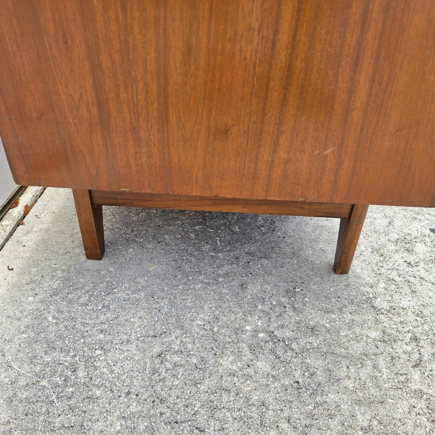 Mid-Century Walnut Highboy Dresser by Young Manufacturing Co. MCM