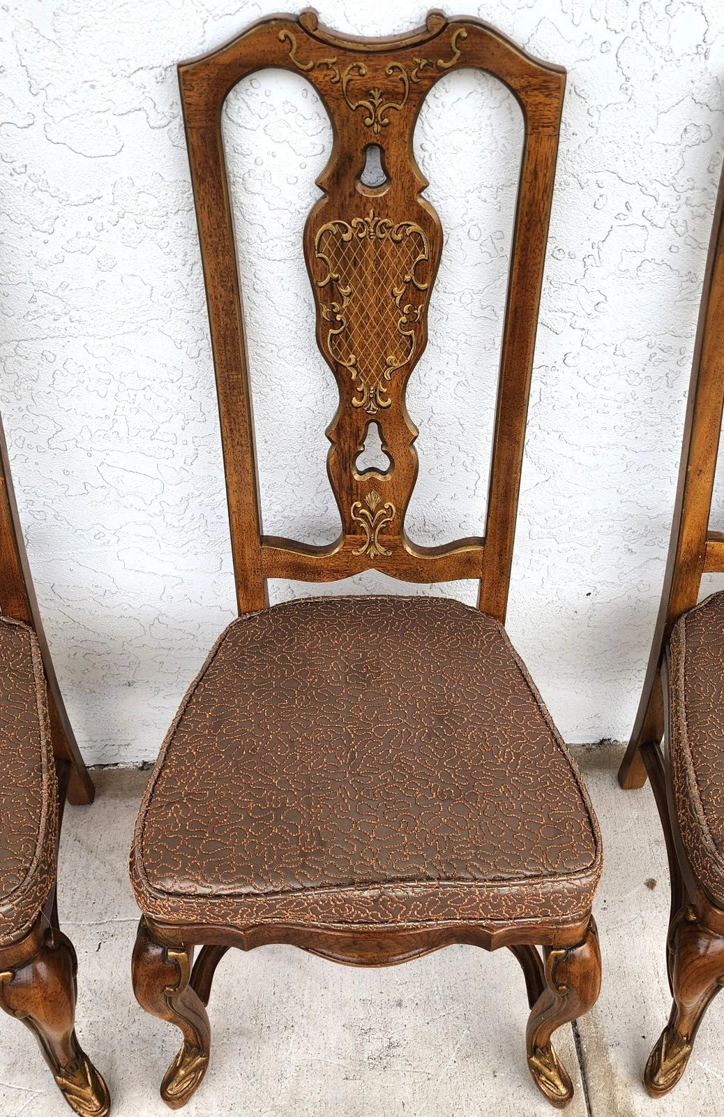 Drexel Italian Tuscan Dining Chairs Set of 6