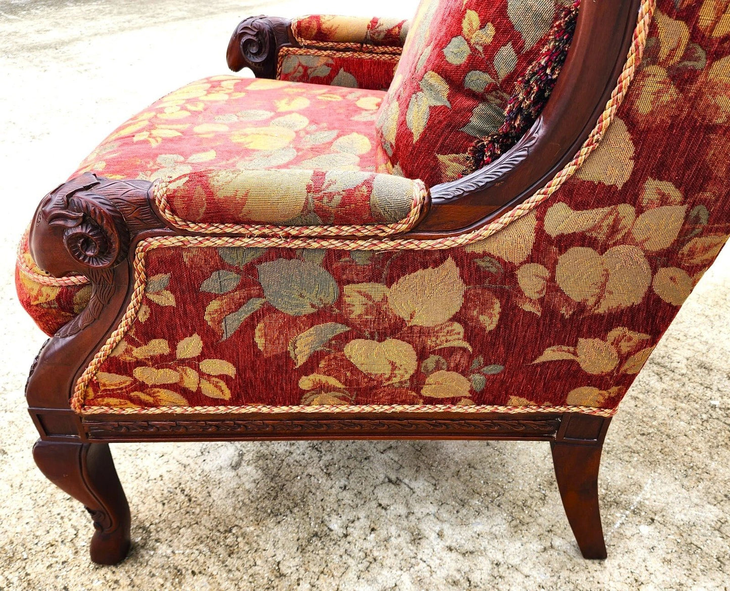 Rams Head Library Reading Lounge Chair by Key City Furniture