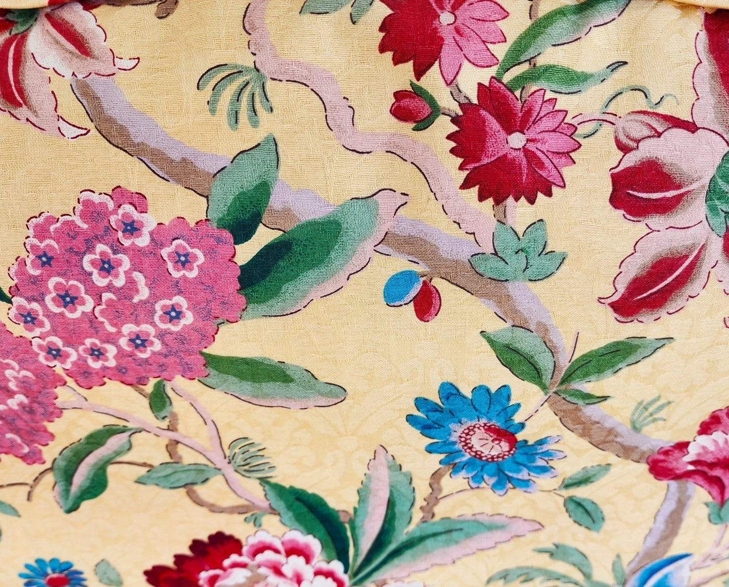 Antoinette Lounge Chairs Tropical Floral Pair