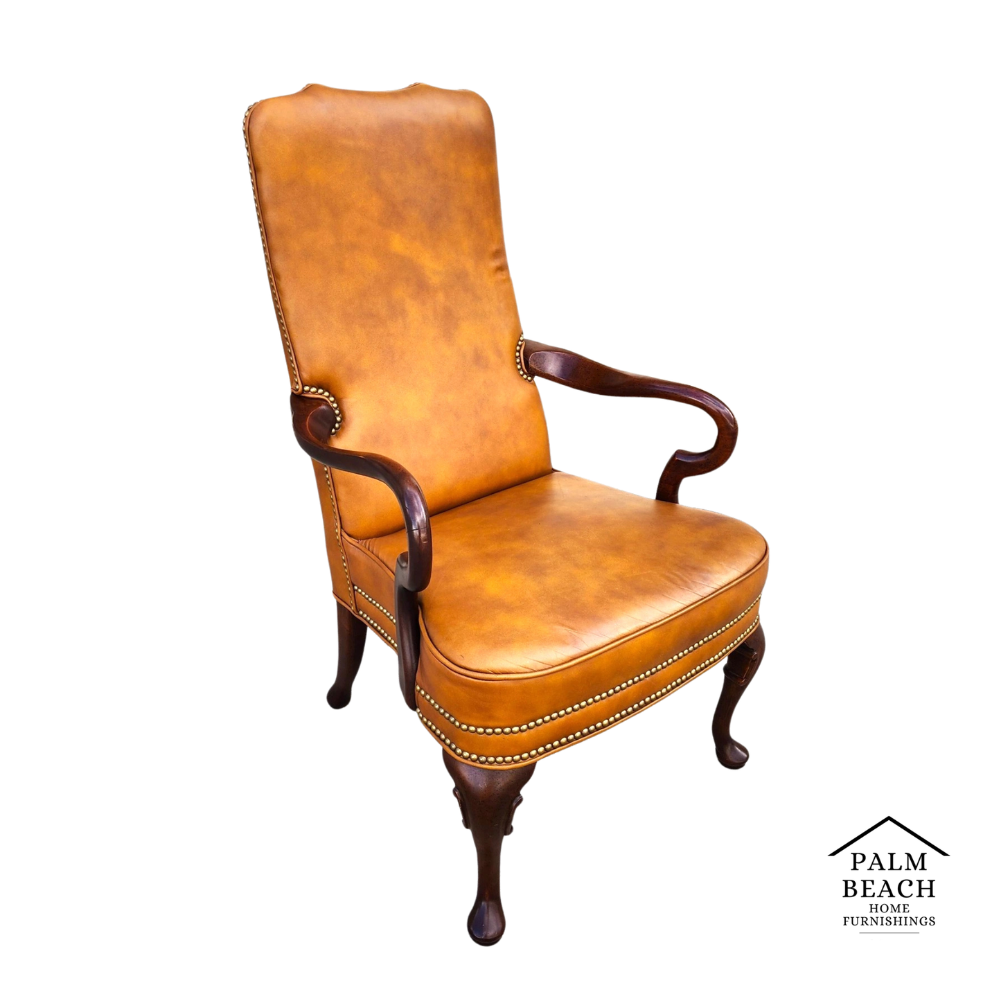 Vintage Guerin Leather Armchair by Leathercraft