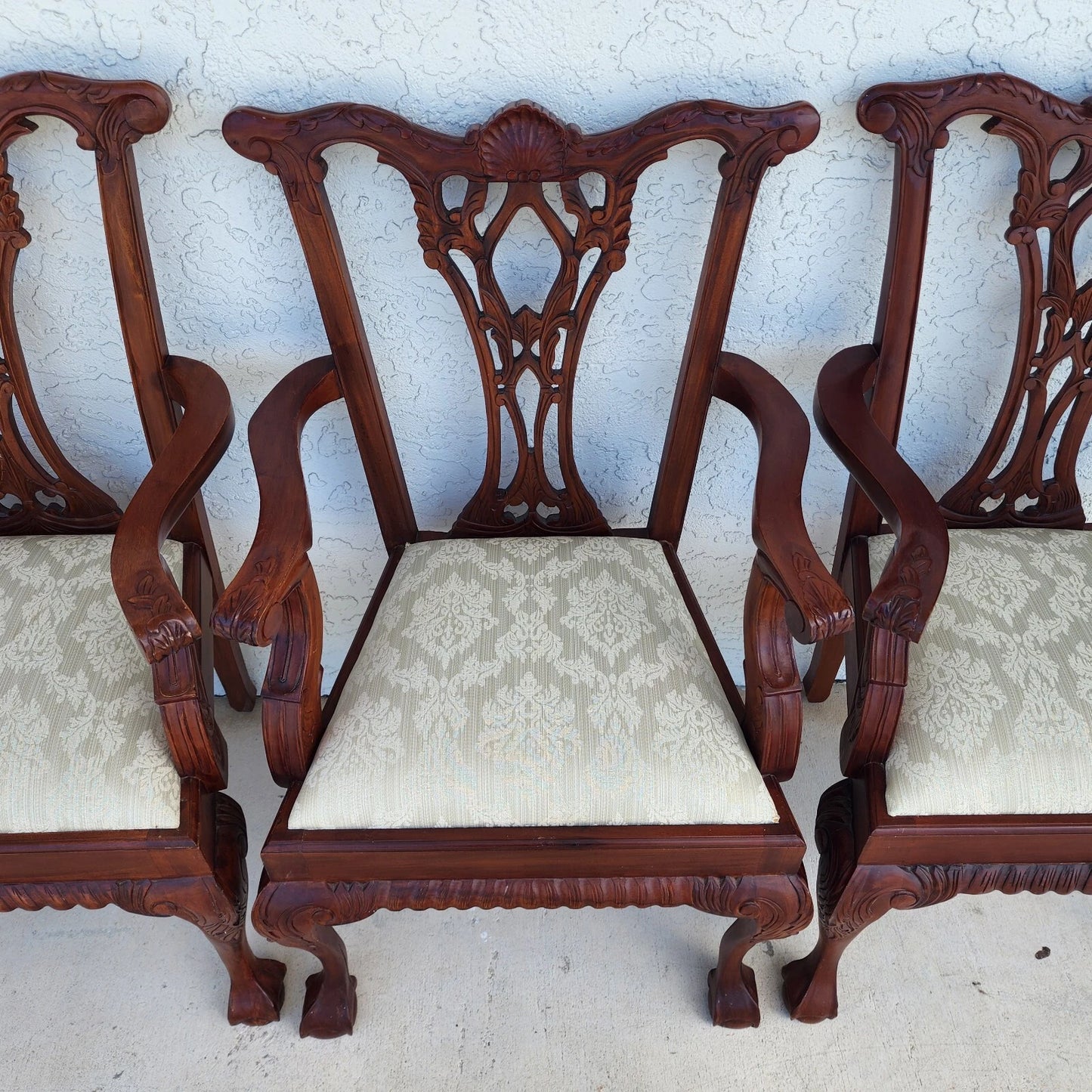 Antique Chippendale Dining Chairs