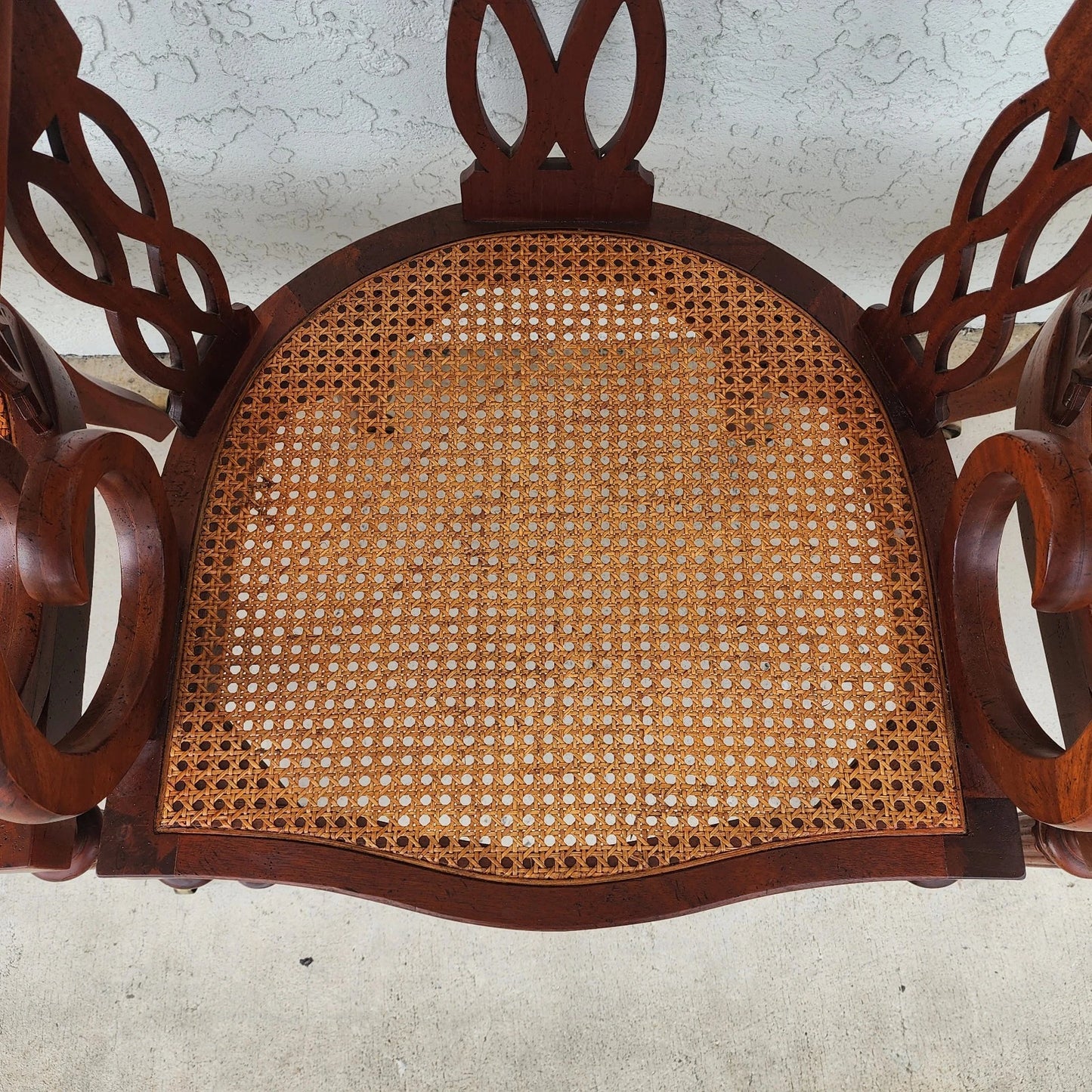 Baker Regency Armchairs Rolling Set of 3