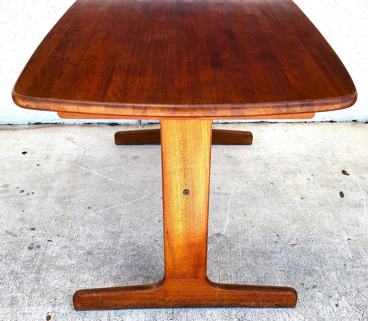 Les Meubles R.S. Dining Table Solid Teak 1960s