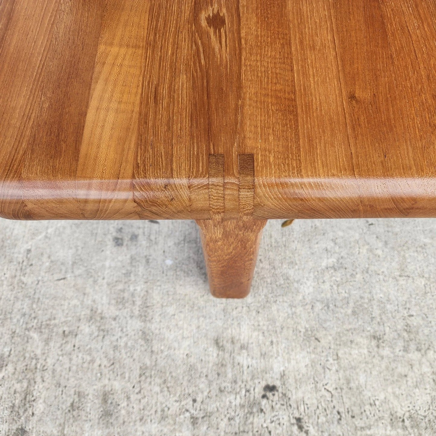 Danish Solid Teak Coffee Table By Niels Bach for Randers Möbel, 1960