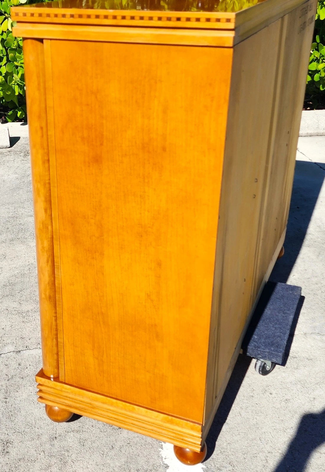 HICKORY WHITE BIEDERMEIER Dresser Cabinet TV Stand from GENESIS COLLECTION