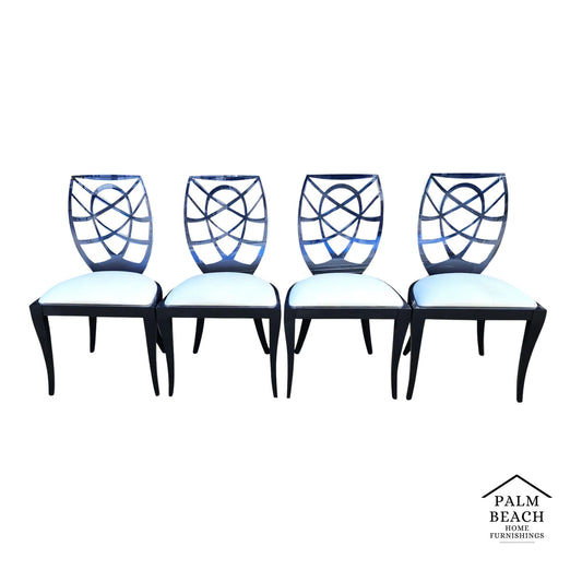 Pietro Costantini Acrylic Dining Chairs Set of 4