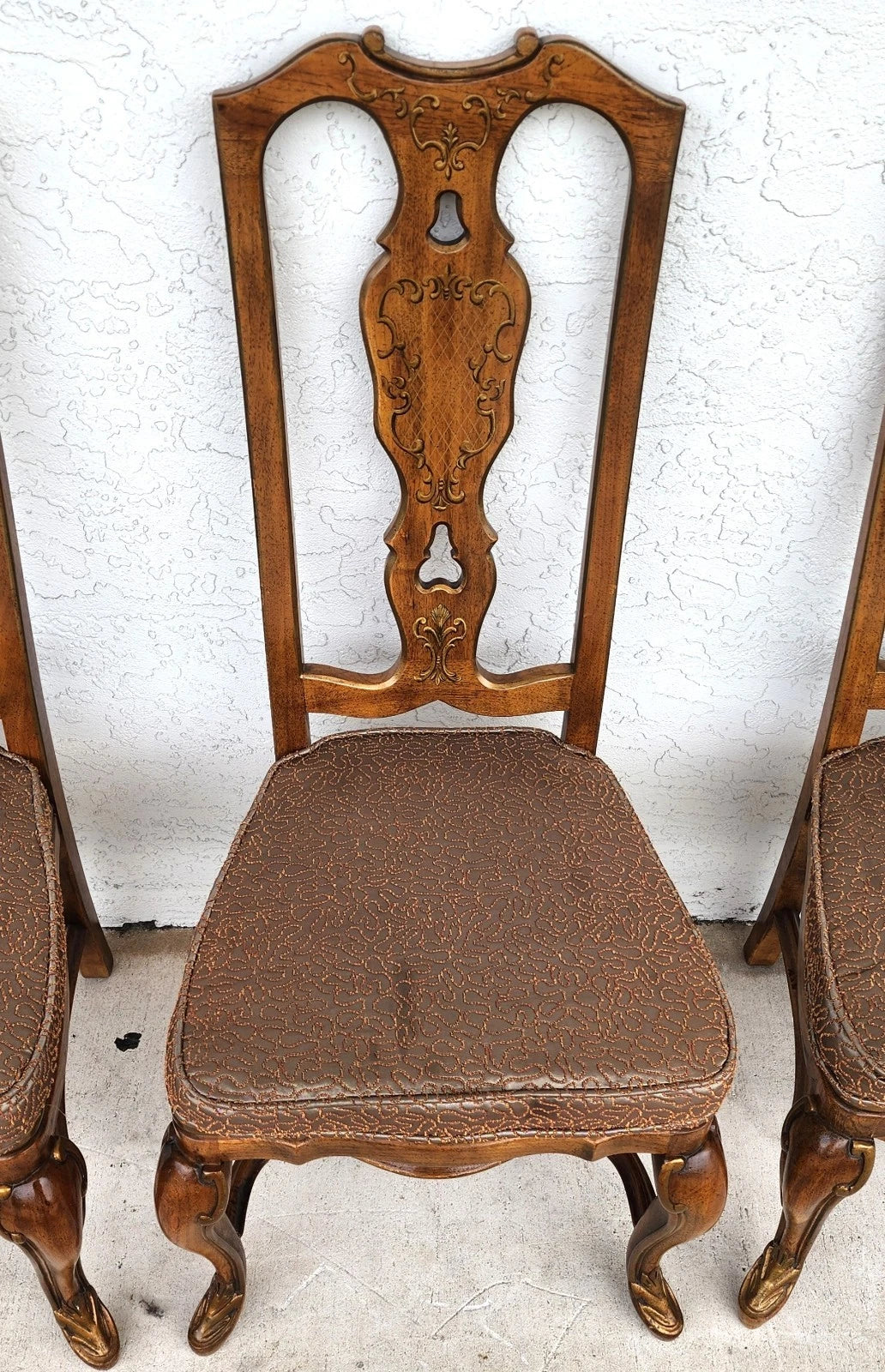 Drexel Italian Tuscan Dining Chairs Set of 6