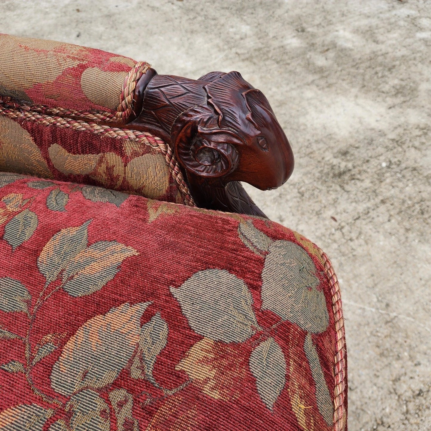 Rams Head Library Reading Lounge Chair by Key City Furniture