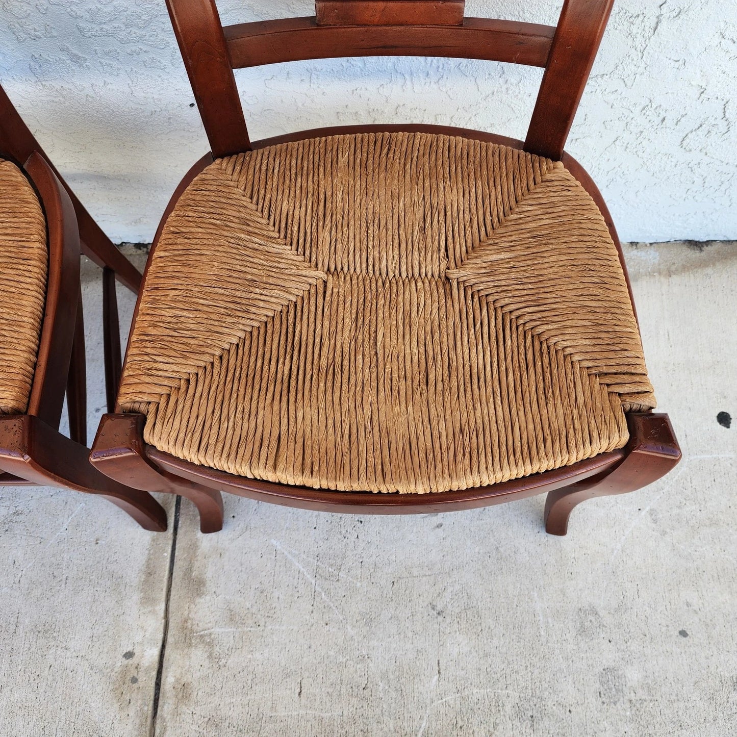 French Country Dining Chairs by HICKORY CHAIR CO Set of 4