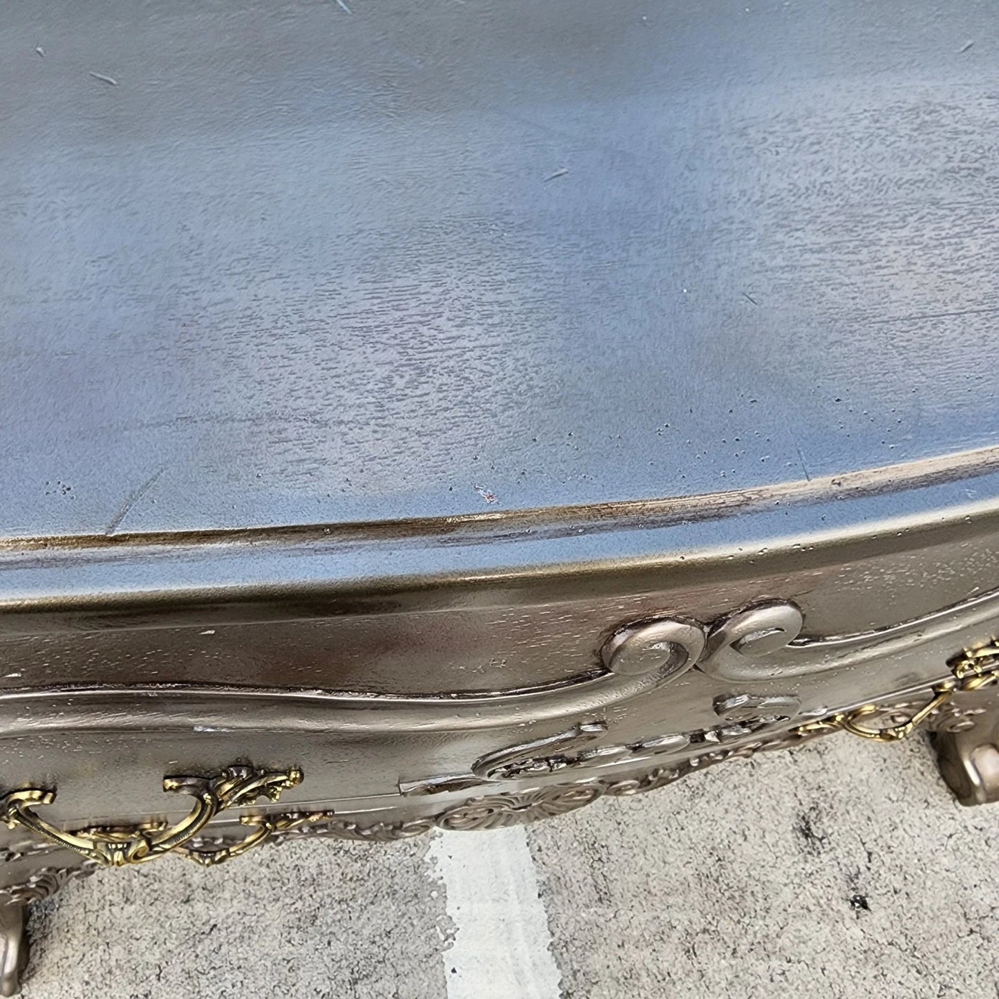 Vintage Baroque Rococo Chests Bombay Pair