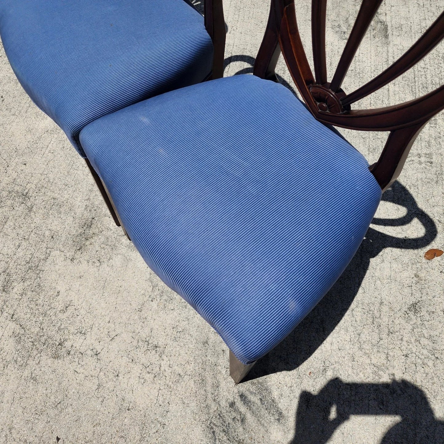 Vintage Hepplewhite Dining Chairs Set of 6