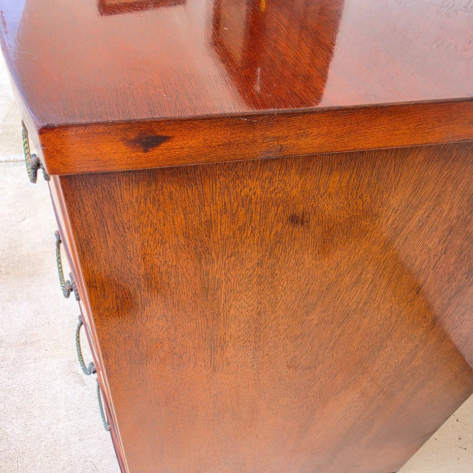 Vintage Century Furniture Georgian Bowfront Chest of Drawers