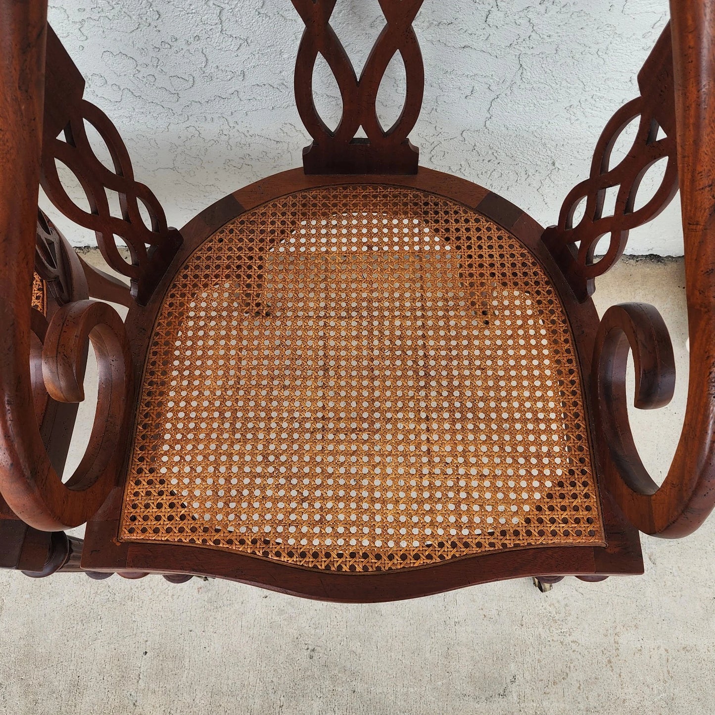 Baker Regency Armchair Desk Dining Rolling