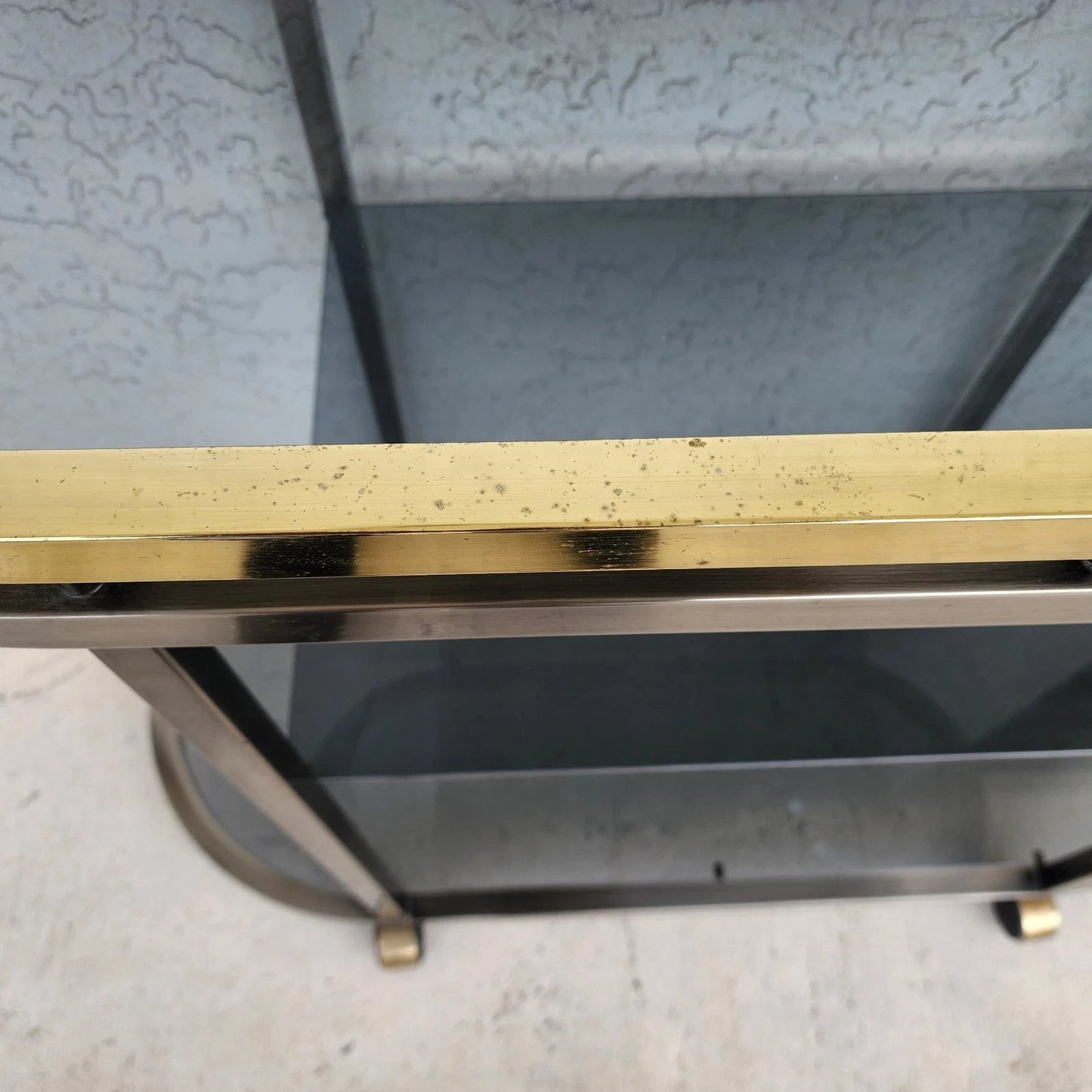 DIA MCM Bar Cart Rolling Design Institute of America