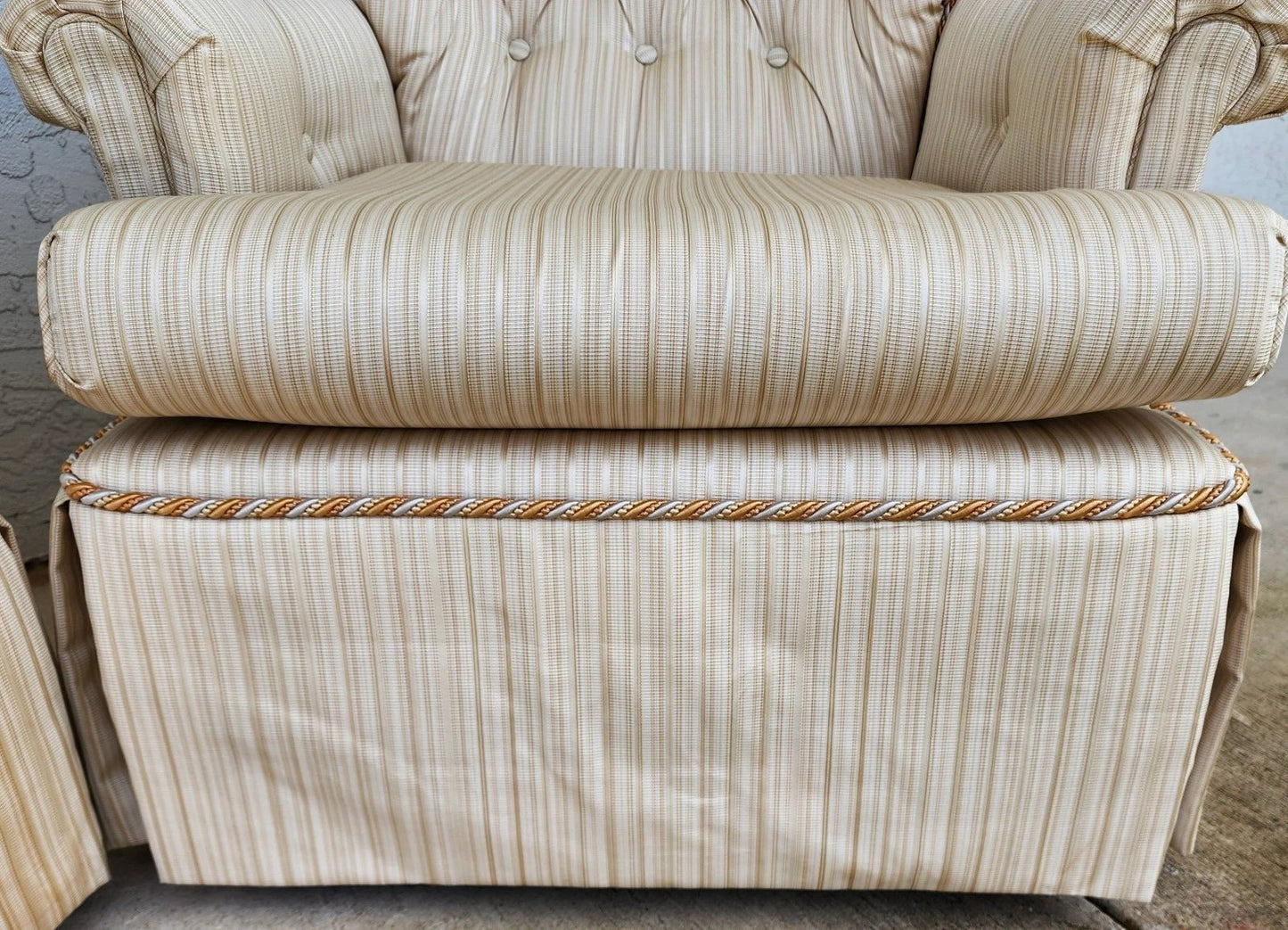 Vintage Club Chairs Swivel Rockers Set of 2