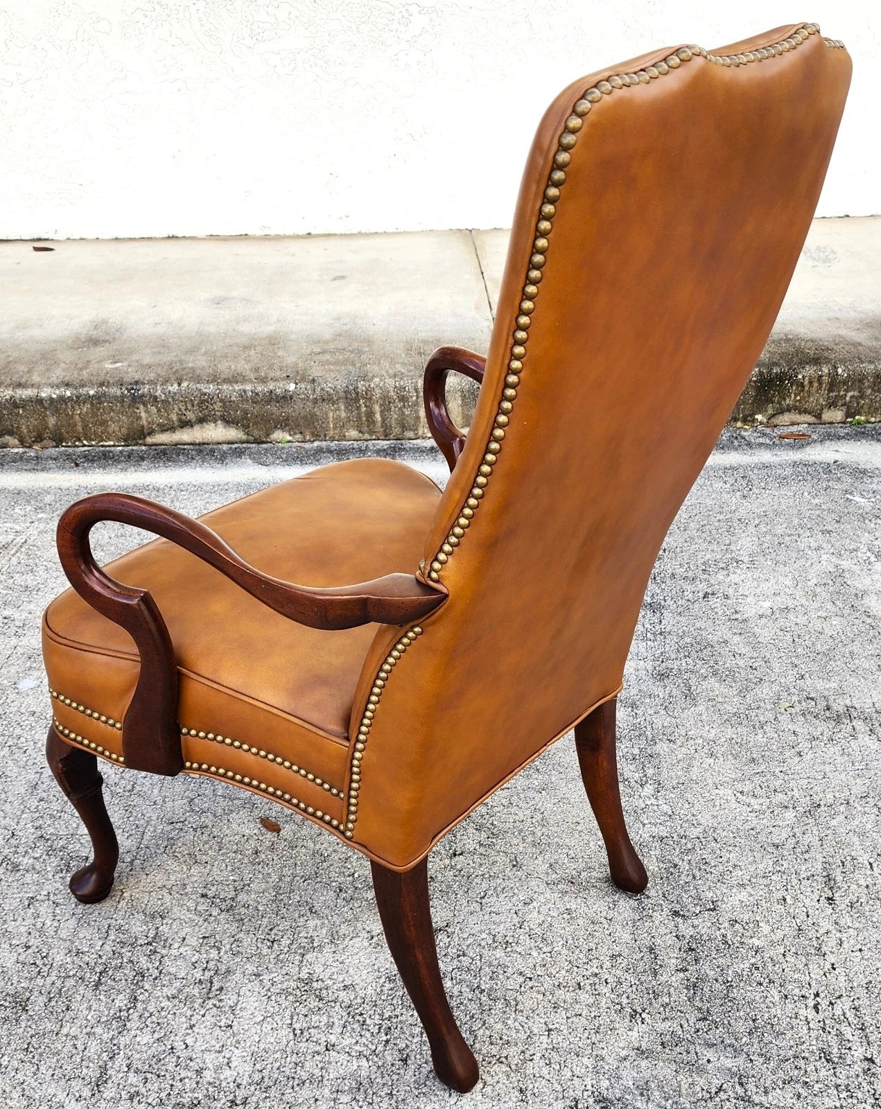 Vintage Guerin Leather Armchair by Leathercraft