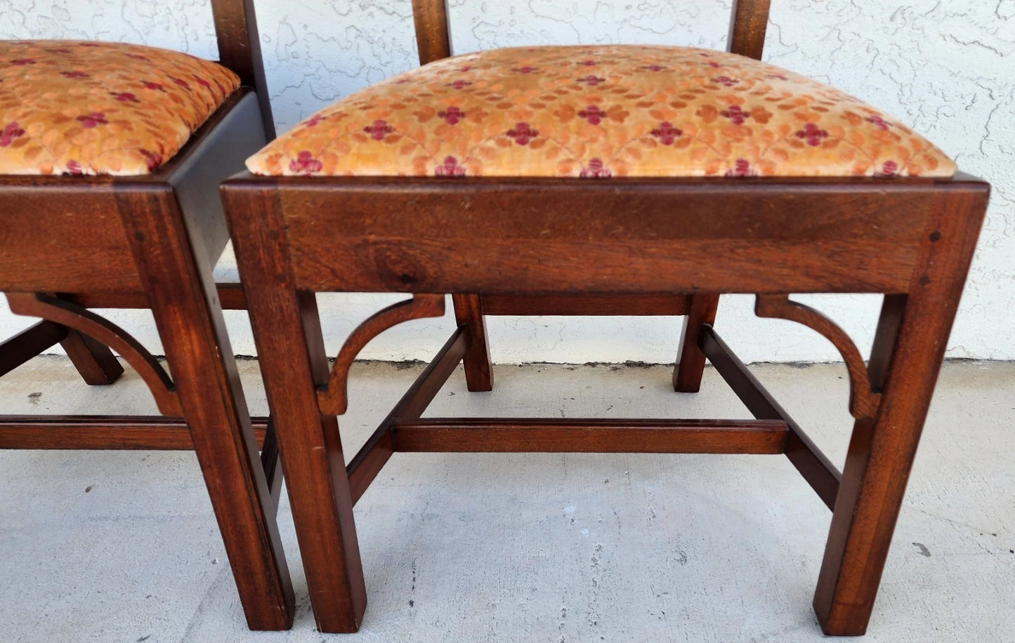 Vintage Ladderback Dining Chairs by Hickory Chair Co