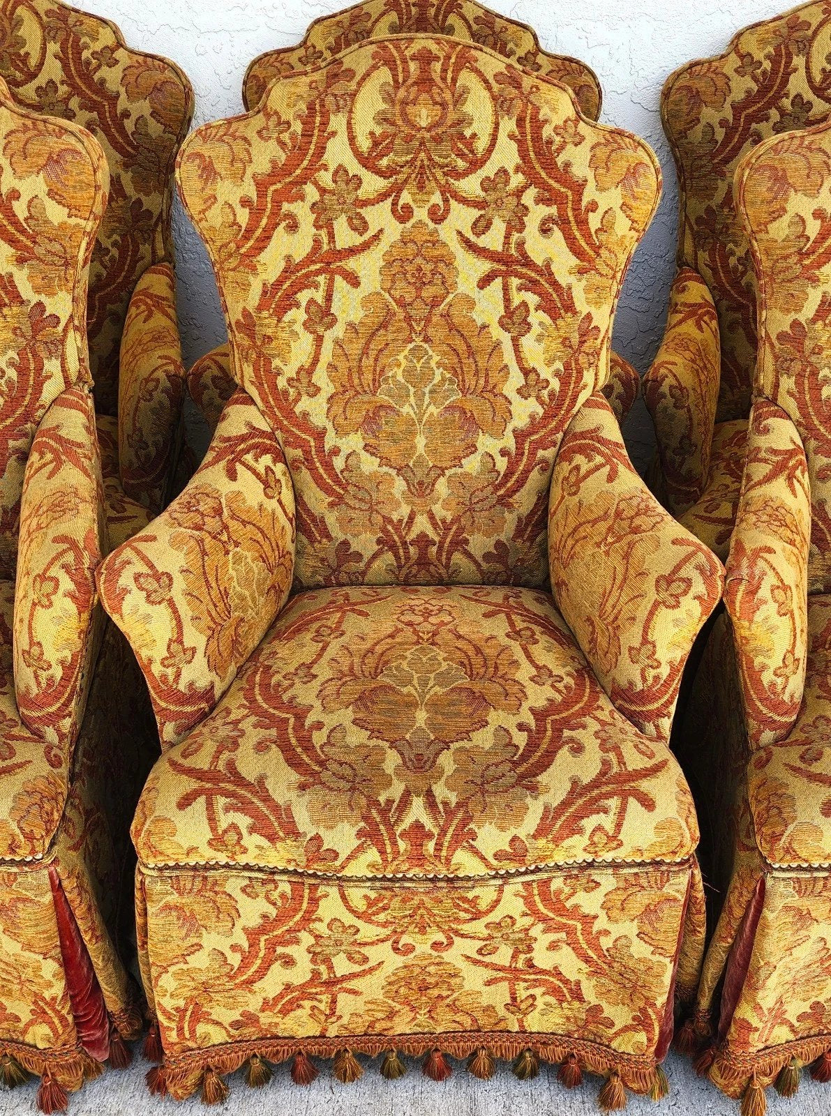 Ferguson Copeland Stately Dining Armchairs Set of 8