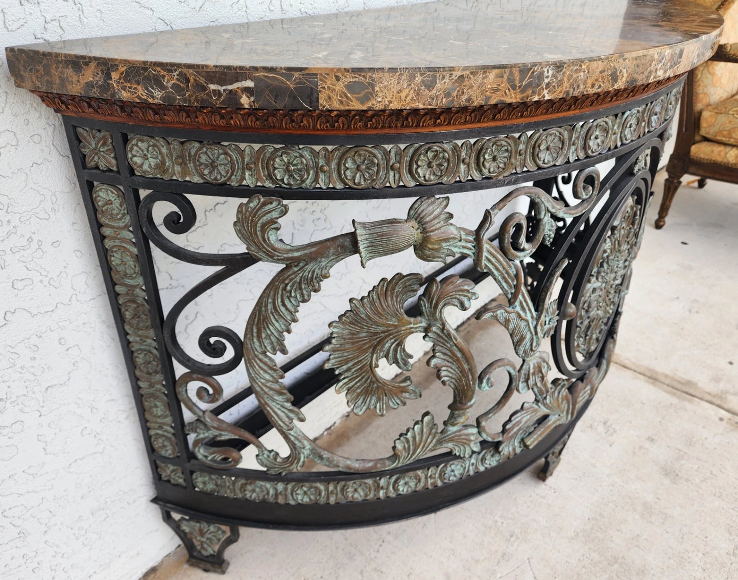 Maitland Smith Italian Console Table