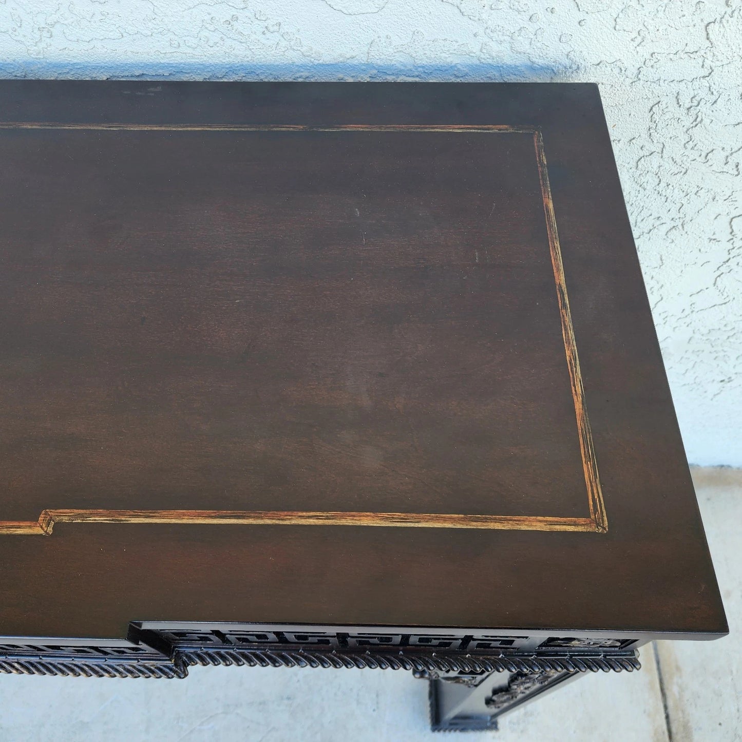 Chinese Chippendale Console Table