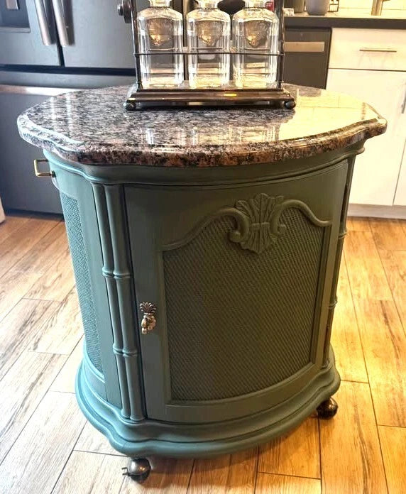 Drexel Dry Bar Kitchen Island Rolling