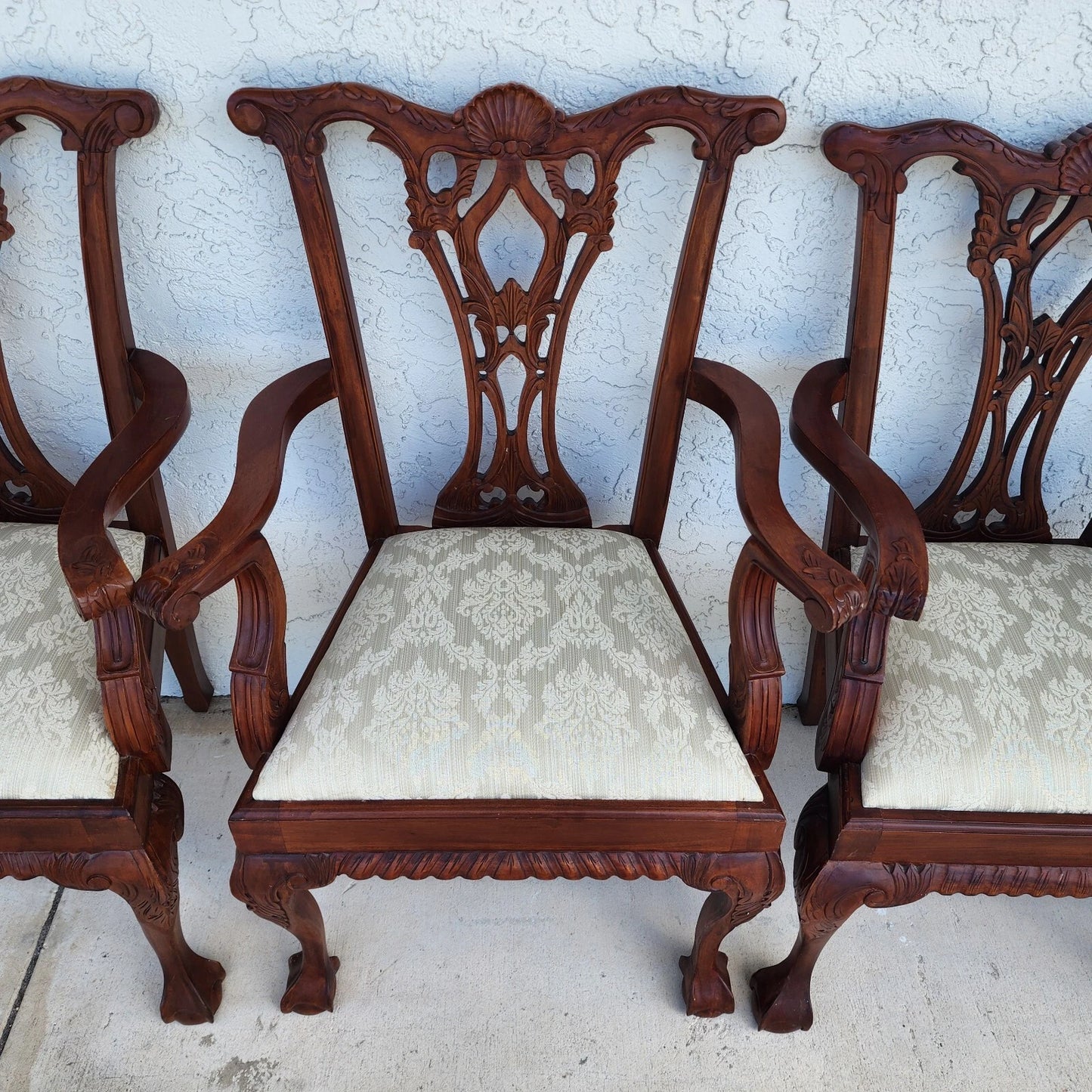 Antique Chippendale Dining Chairs