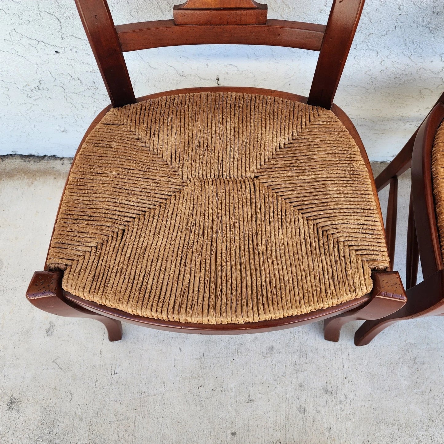 French Country Dining Chairs by HICKORY CHAIR CO Set of 4