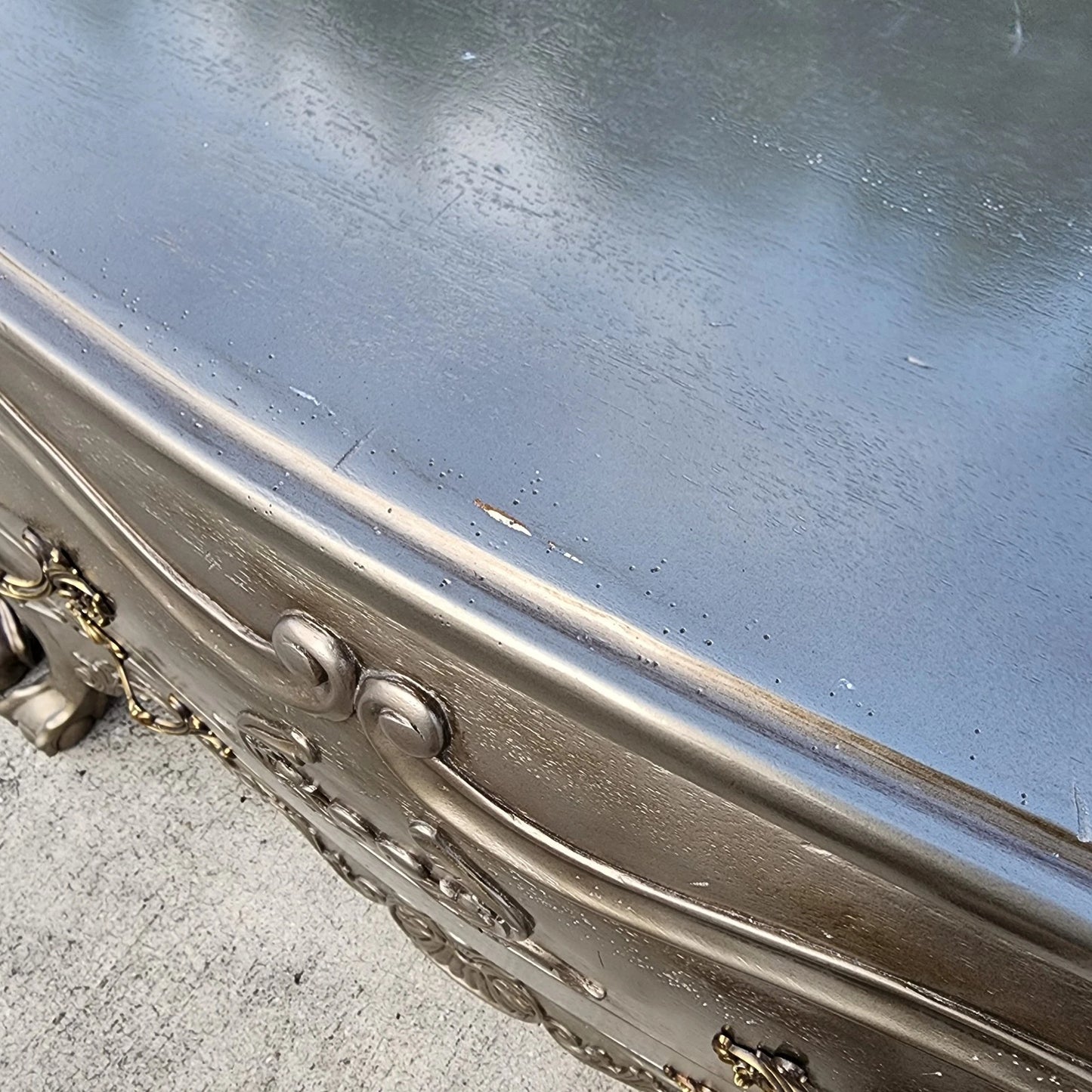 Vintage Baroque Rococo Chests Bombay Pair