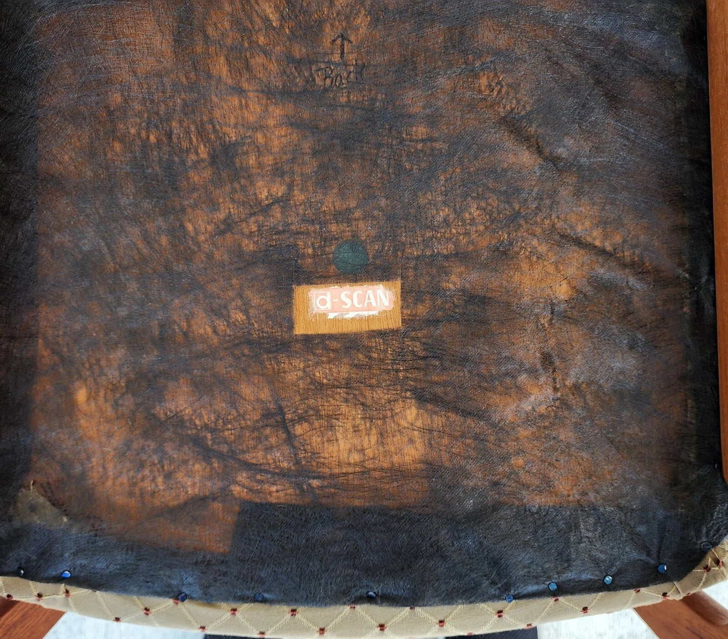 MCM D Scan Teak Dining Chairs New Upholstery Danish Modern Set of 6