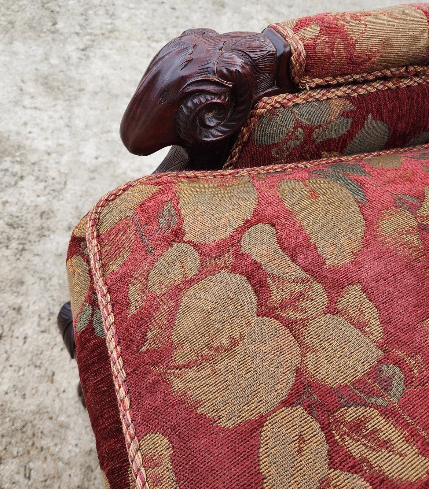 Rams Head Library Reading Lounge Chair by Key City Furniture