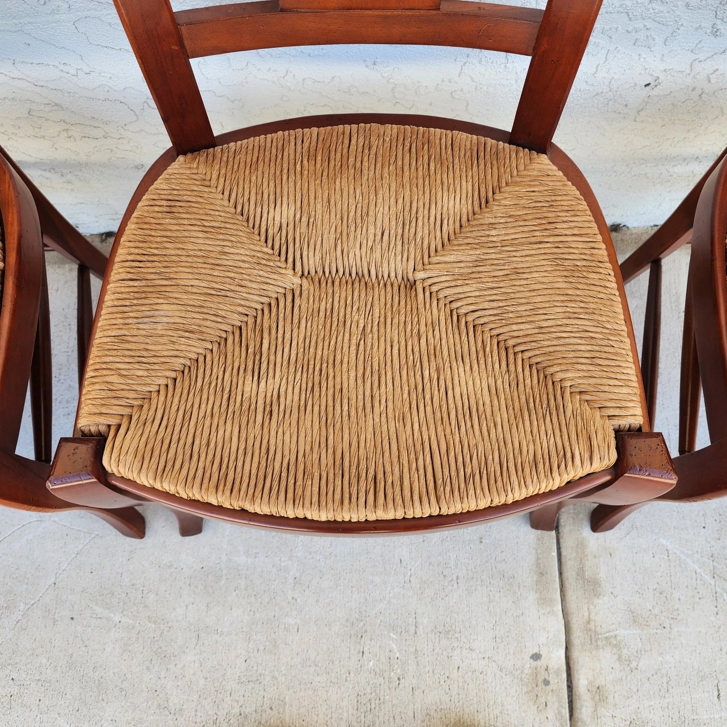 French Country Dining Chairs by HICKORY CHAIR CO Set of 4