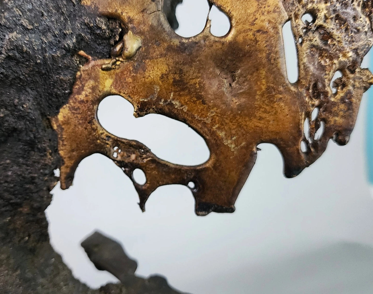 Silas Seandel Bronze Sculpture Brutalist Signed