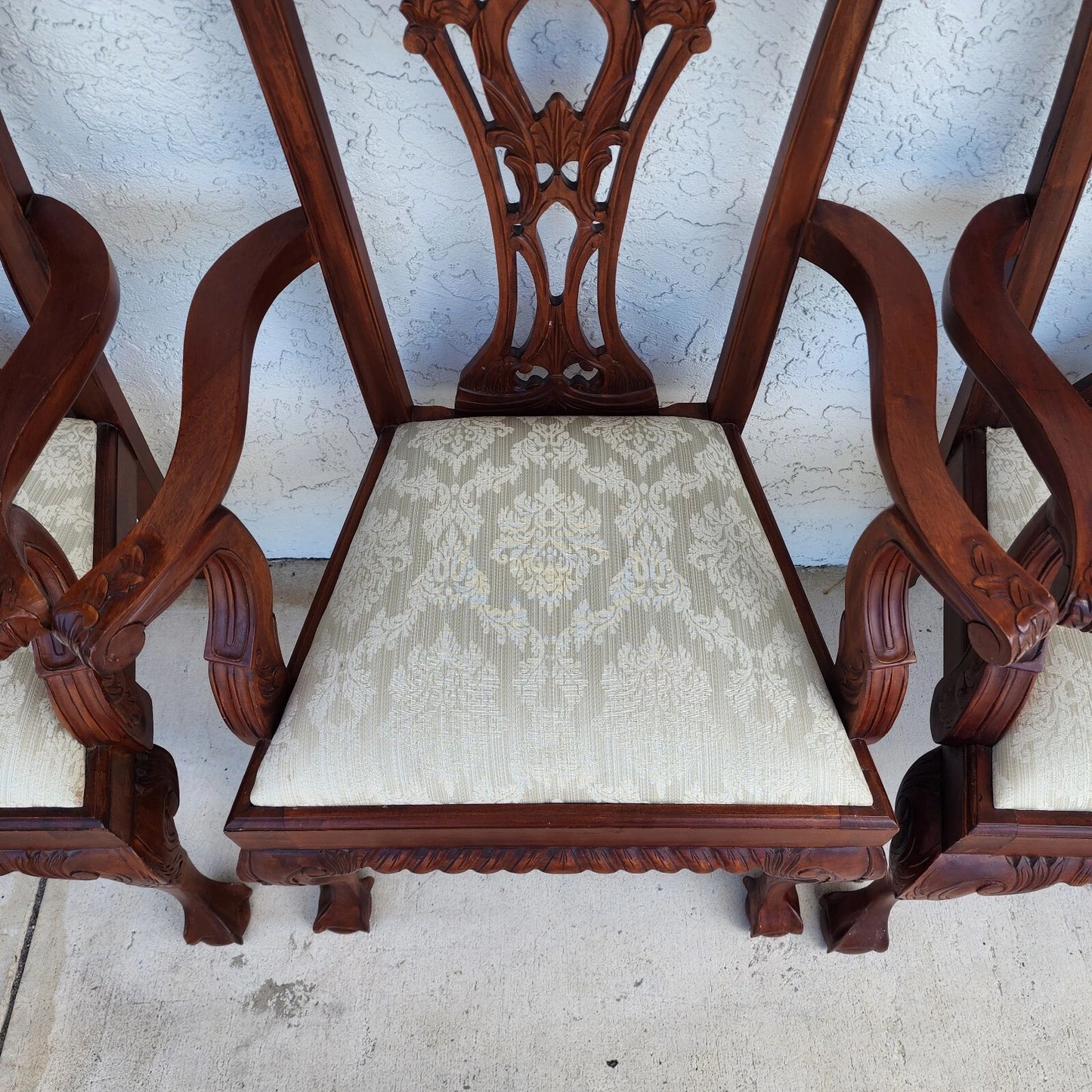 Antique Chippendale Dining Chairs