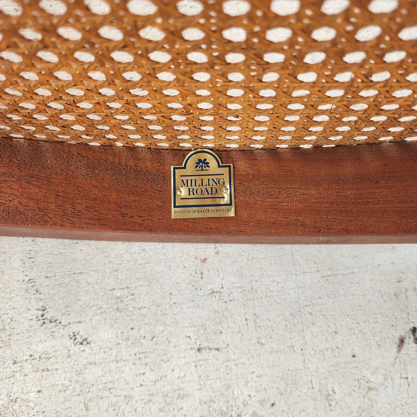 Baker Regency Armchairs Rolling Set of 3